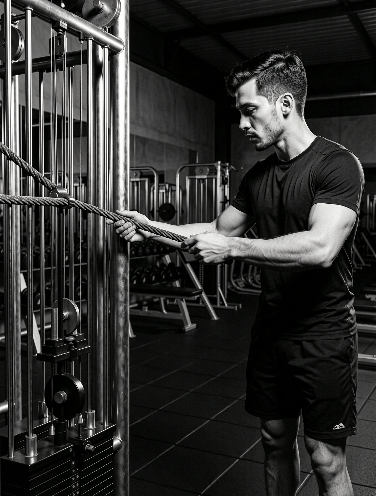 Industrial fitness training environment